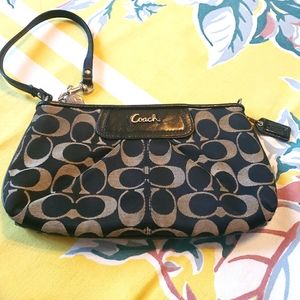 Authentic Coach Wristlet